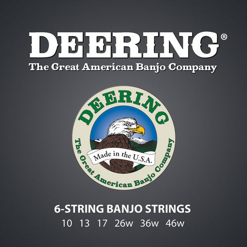 Deering® 6-String Banjo Strings
