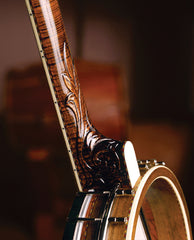 Deering David Holt model banjo - carved heel