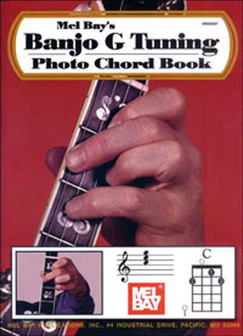 Banjo G-tuning Photo Chord Book