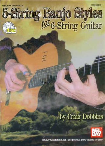 5-String Banjo Styles for 6-String Guitar