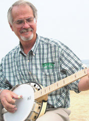 Greg Deering playing a Deering Goodtime Two banjo